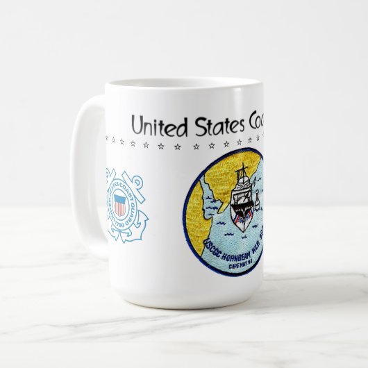 USCG Hornbeam WLB-394 Koffiemok (Voorkant links)