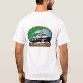 USCG-hulpmiddelen voor navigatie op Long Island So T-shirt (Achterkant)