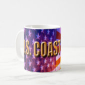 USCG Klassieke Witte Mok (Voorkant links)