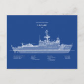 USCG Legare wmec-912 - ABD Briefkaart (Voorkant)