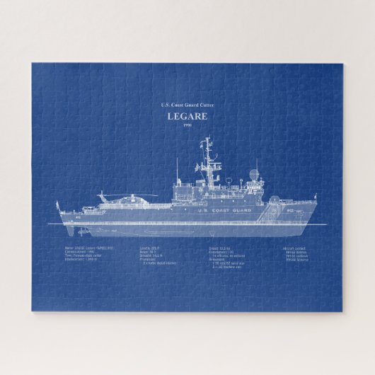 USCG Legare wmec-912 - ABD Legpuzzel (Horizontaal)