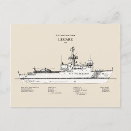 USCG Legare wmec-912 - SBD Briefkaart