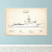USCG Legare wmec-912 - SBD Canvas Afdruk (Insitu (Houten vloer))
