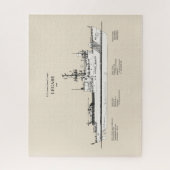 USCG Legare wmec-912 - SBD Legpuzzel (Verticaal)