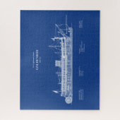 USCG Lighthouse Tender Goldenrod - ABD Legpuzzel (Verticaal)
