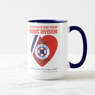 USCG Moms' Division 15 oz Ringer Mok