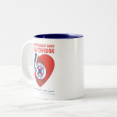 USCG Moms' Division Two-Tone Mok (Voorkant links)