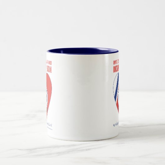 USCG Moms' Division Two-Tone Mok (Center)