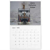 USCG On & Above the Hudson River 2021 Calendar Kalender (Mar 2026)