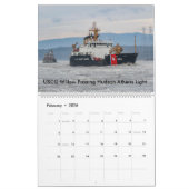 USCG On & Above the Hudson River 2021 Calendar Kalender (Feb 2026)