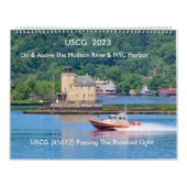 USCG On & Above the Hudson River 2023 Calendar Kalender (Hoes)