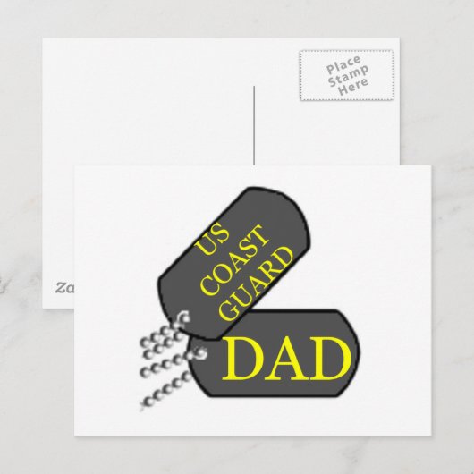 USCG Pa Briefkaart (Voorkant / Achterkant)
