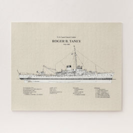 USCG Roger B. Taney whec-37 - SBD Legpuzzel