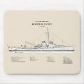 USCG Roger B. Taney whec-37 - SBD Muismat (Voorkant)