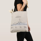 USCG Roger B. Taney whec-37 - SBD Tote Bag (Dichtbij)