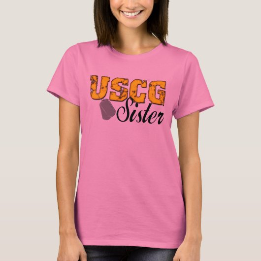 USCG Sister T-shirt (Voorkant)