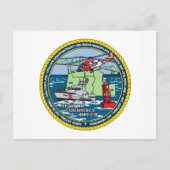 USCG Station Columbia Briefkaart (Voorkant)