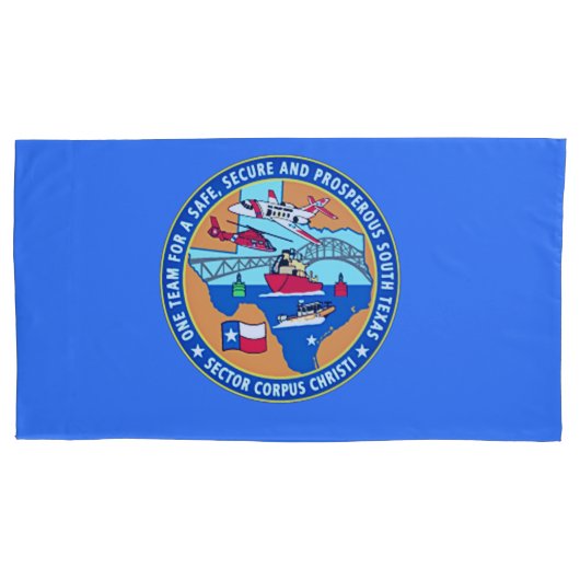 USCG Station Corpus Christi Texas Kussensloop (Voorkant-Links)