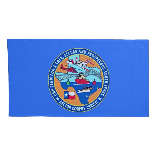 USCG Station Corpus Christi Texas Kussensloop (Achterkant-Rechts)