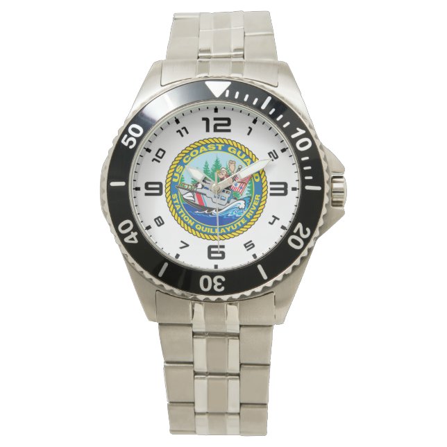 USCG Station Quillayute Horloge (Voorkant)