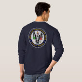USCG-steun voor het navigatieteam Kodiak Alaska T-shirt (Achterkant volledig)
