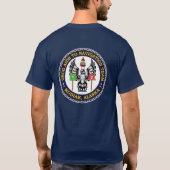 USCG-steun voor het navigatieteam Kodiak Alaska T-shirt (Achterkant)