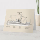 USCG Tender Fir WLM-212 - SBD Bedankkaart (Voorkant)