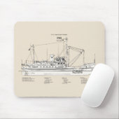 USCG Tender Fir WLM-212 - SBD Muismat (Met muis)