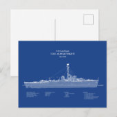 USCG USS Albuquerque PF-7 - ABD Briefkaart (Voorkant / Achterkant)
