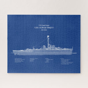 USCG USS Albuquerque PF-7 - ABD Legpuzzel