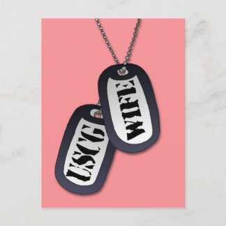 USCG Wife Briefkaart