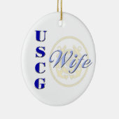 USCG Wife Ornament (Rechts)
