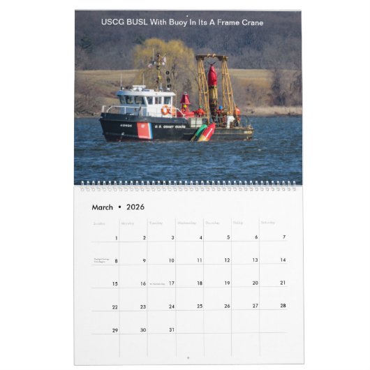 USCG Wire & USCG BUSL (49404) kalender 2021 (Mar 2026)