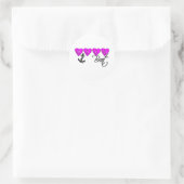 USCGBRAT3 RONDE STICKER (Tas)