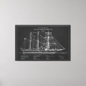USCGC Alexander Hamilton wix-272 - ABD Canvas Afdruk (Voorkant)