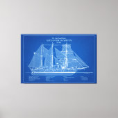 USCGC Alexander Hamilton wix-272 - ABD Canvas Afdruk (Voorkant)