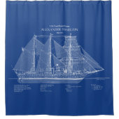 USCGC Alexander Hamilton wix-272 - ABD Douchegordijn (Voorkant)
