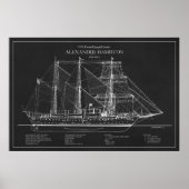 USCGC Alexander Hamilton wix-272 - ABD Poster (Voorkant)