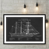 USCGC Alexander Hamilton wix-272 - ABD Poster