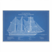 USCGC Alexander Hamilton wix-272 - ABD Sticker (Voorkant)