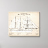 USCGC Alexander Hamilton wix-272 - SBD Canvas Afdruk (Voorkant)