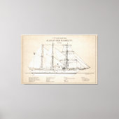 USCGC Alexander Hamilton wix-272 - SBD Canvas Afdruk (Voorkant)