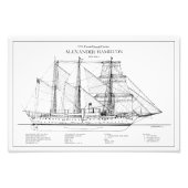 USCGC Alexander Hamilton wix-272 - SBD Foto Afdruk (Voorkant)