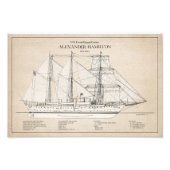 USCGC Alexander Hamilton wix-272 - SBD Foto Afdruk (Voorkant)