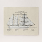 USCGC Alexander Hamilton wix-272 - SBD Legpuzzel (Horizontaal)
