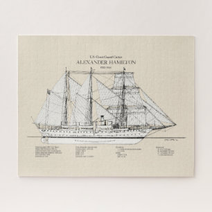 USCGC Alexander Hamilton wix-272 - SBD Legpuzzel