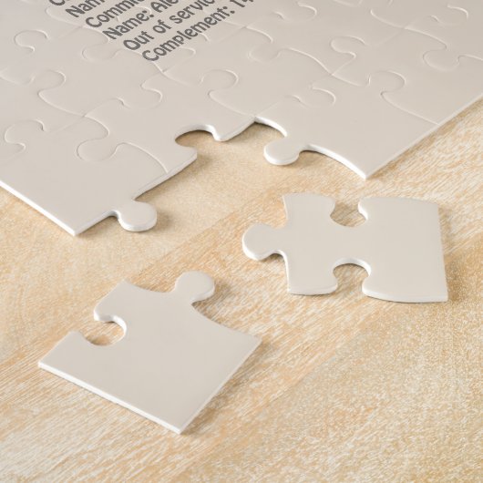 USCGC Alexander Hamilton wix-272 - SBD Legpuzzel (Zijkant)