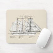USCGC Alexander Hamilton wix-272 - SBD Muismat (Met muis)