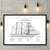 USCGC Alexander Hamilton wix-272 - SBD Poster