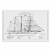 USCGC Alexander Hamilton wix-272 - SBD Sticker (Voorkant)